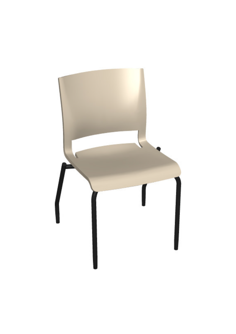4 Leg Breakroom Chair