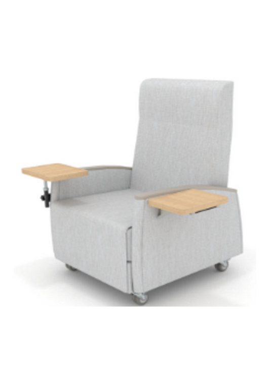 Bariatric Phlebotomy Recliner w/Central Locking