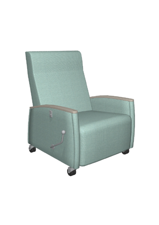 Locking Back Bariatric Recliner