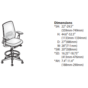 Soji Task Stool